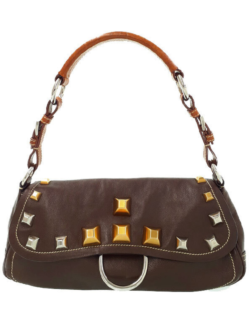 Prada Leather Hobo Bag